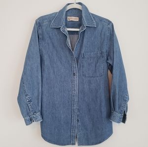 Women's Denim Shirt by Marsh Landing